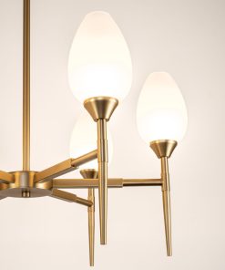 Alternative view of Luster Tula, 6 svjetala, Mesing