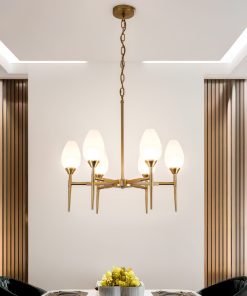 Luster Tula, 6 svjetala, Mesing