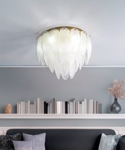 Plafonjerka LARK, Ø40cm, Mesing