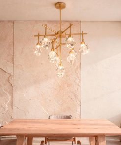 Luster Koi iznad trpezarijskog stola - SVOD rasvjeta Podgorica