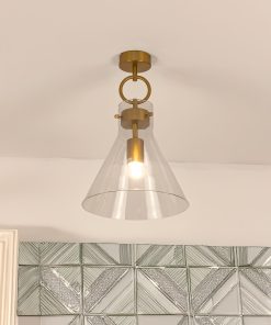 Plafonska lampa Emerson, Mesing