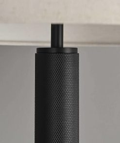 Alternative view of Podna lampa Alhazra, 2 svjetla, Crna