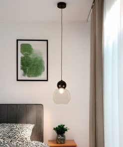 Visilica Nanali u enterijeru spavaće sobe -SVOD rasvjeta