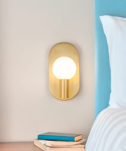 Alternative view of Zidna lampa Noja, Mesing