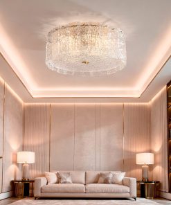 Alternative view of Plafonjerka Artsen, Mesing/kristal, Ø 60 cm