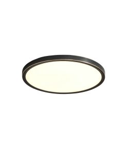 Faust LED plafonjera crni okvir