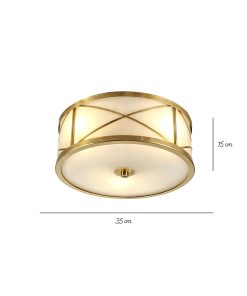 Dimenzije plafonjera Pietra 35 cm