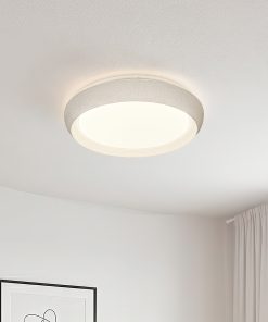 Mind bijela LED plafonjerka sa teksturiranim okvirom i 3CCT osvjetljenjem