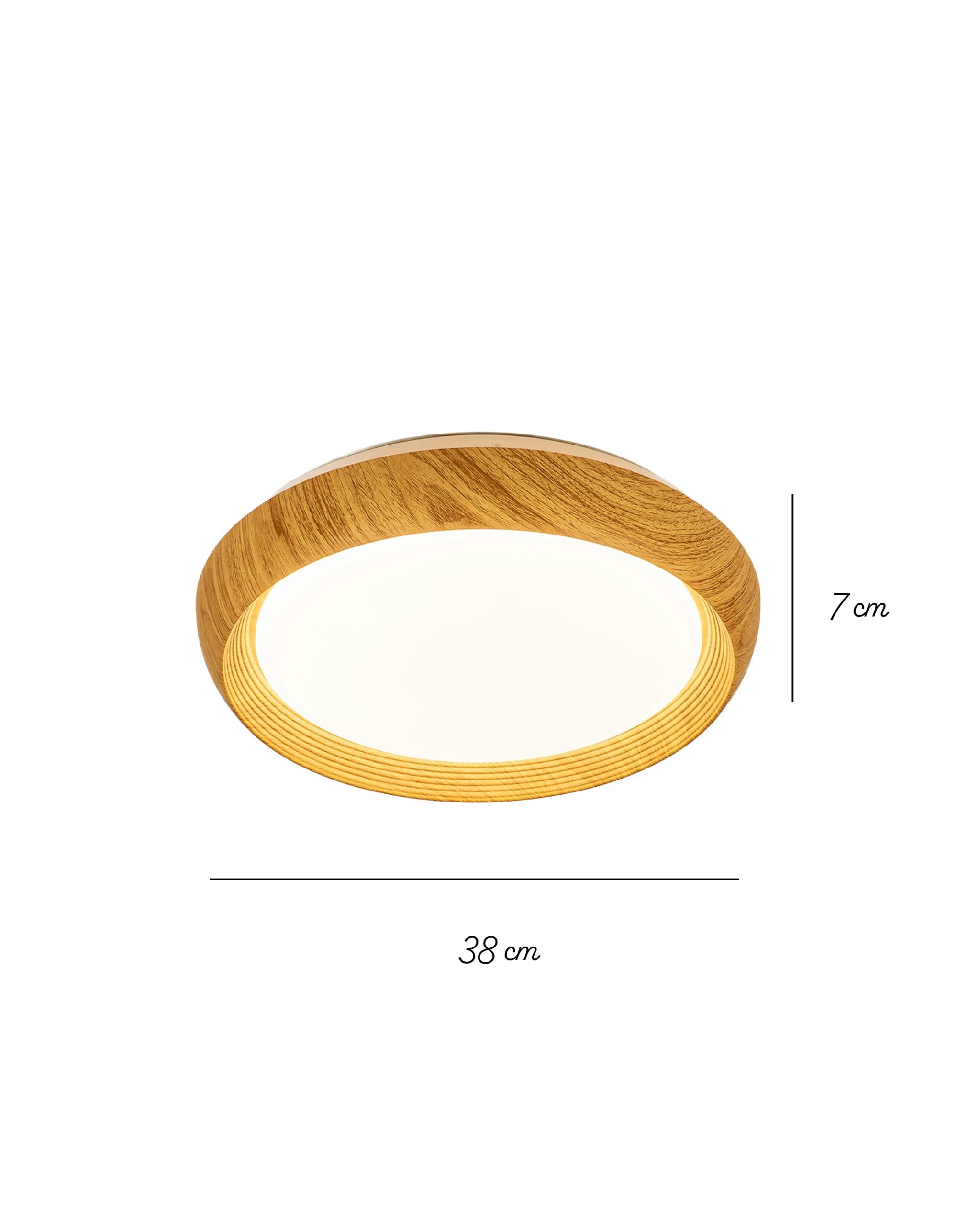 Plafonjerka Mind, Hrast, Ø 38 cm - Image 9