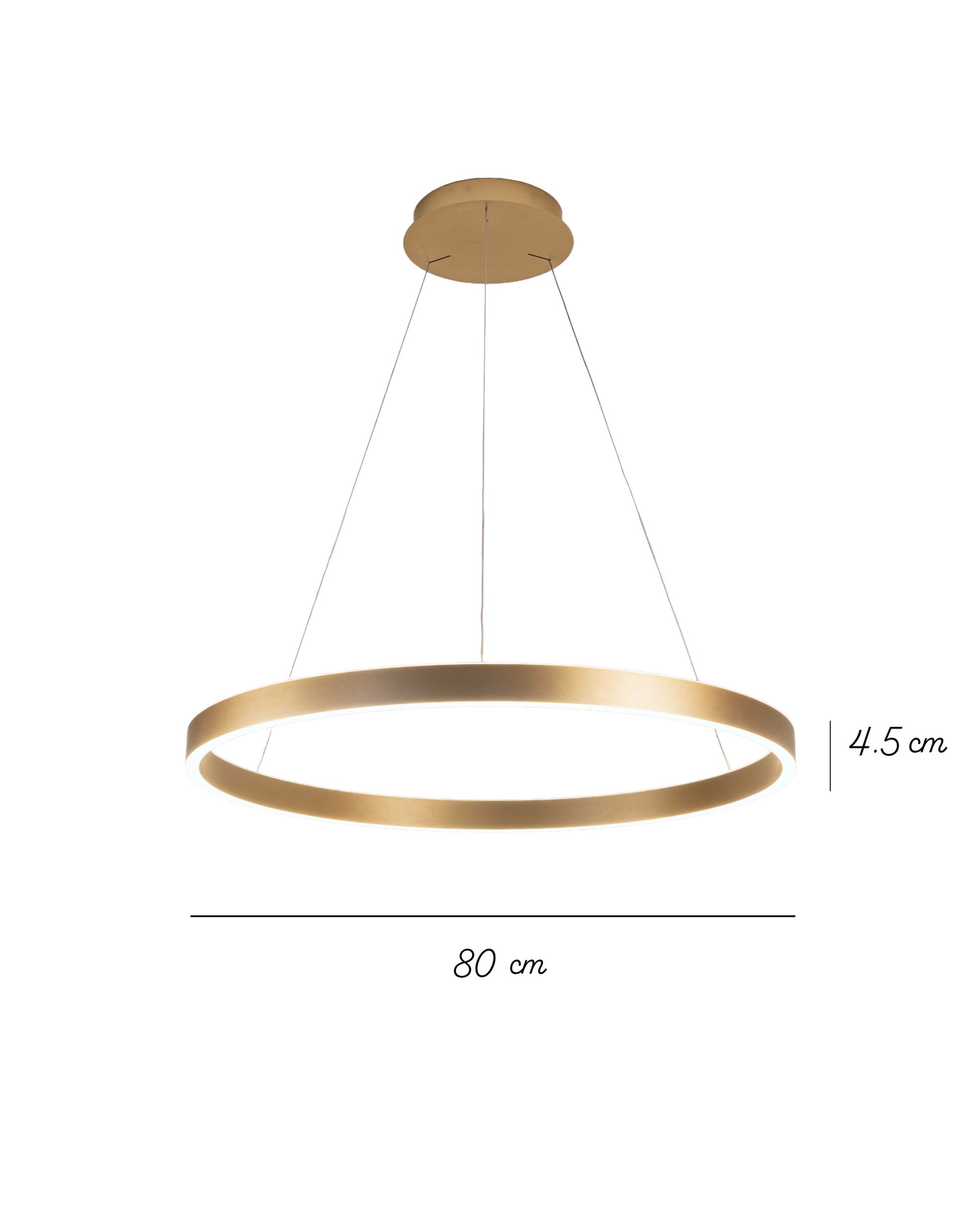 LED Visilica Orakul, Gold, Ø 80 cm - Image 11