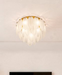 Plafonjerka LARK, Ø40cm, Mesing