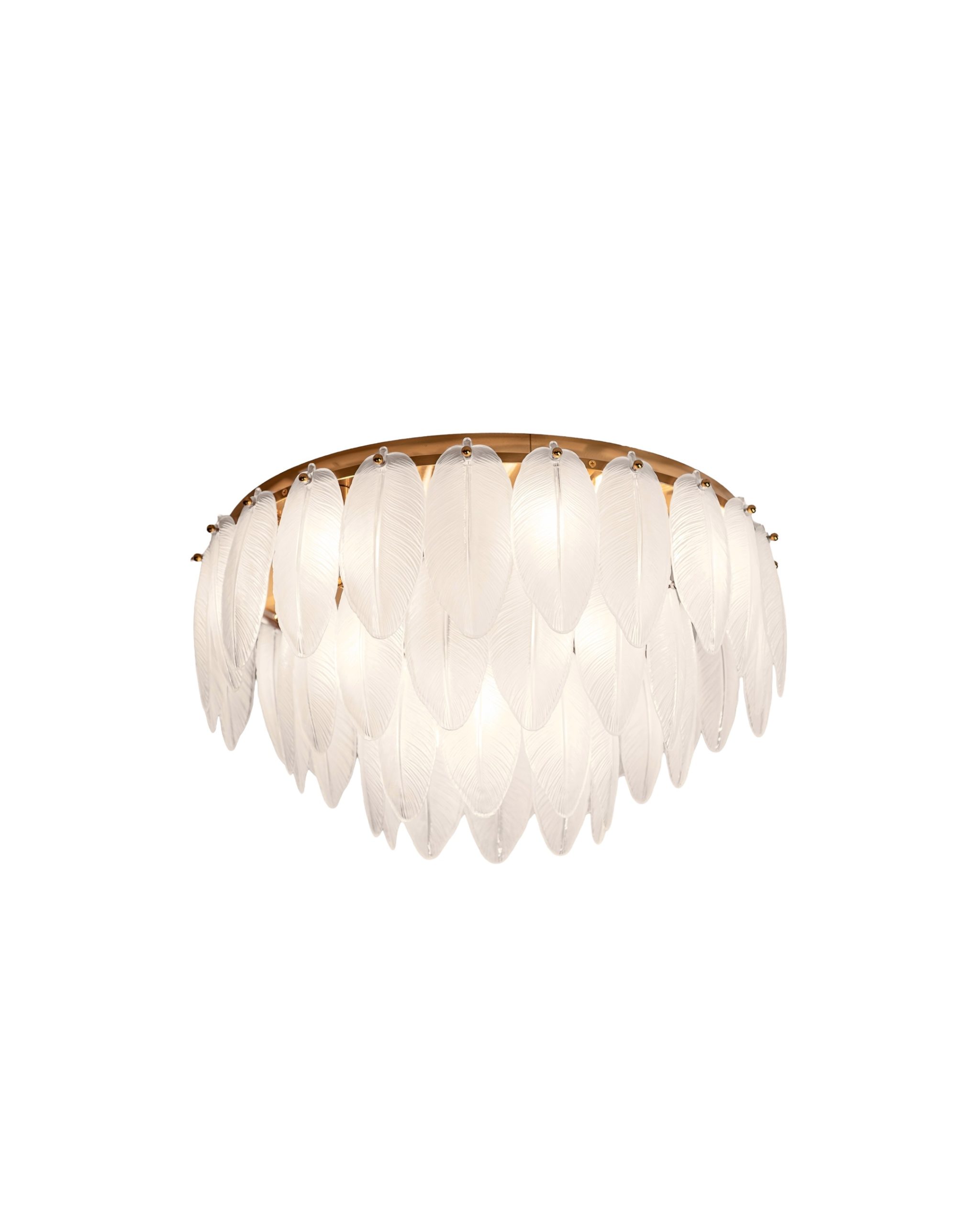 Plafonjerka LARK, Ø60 cm, Mesing - Image 7