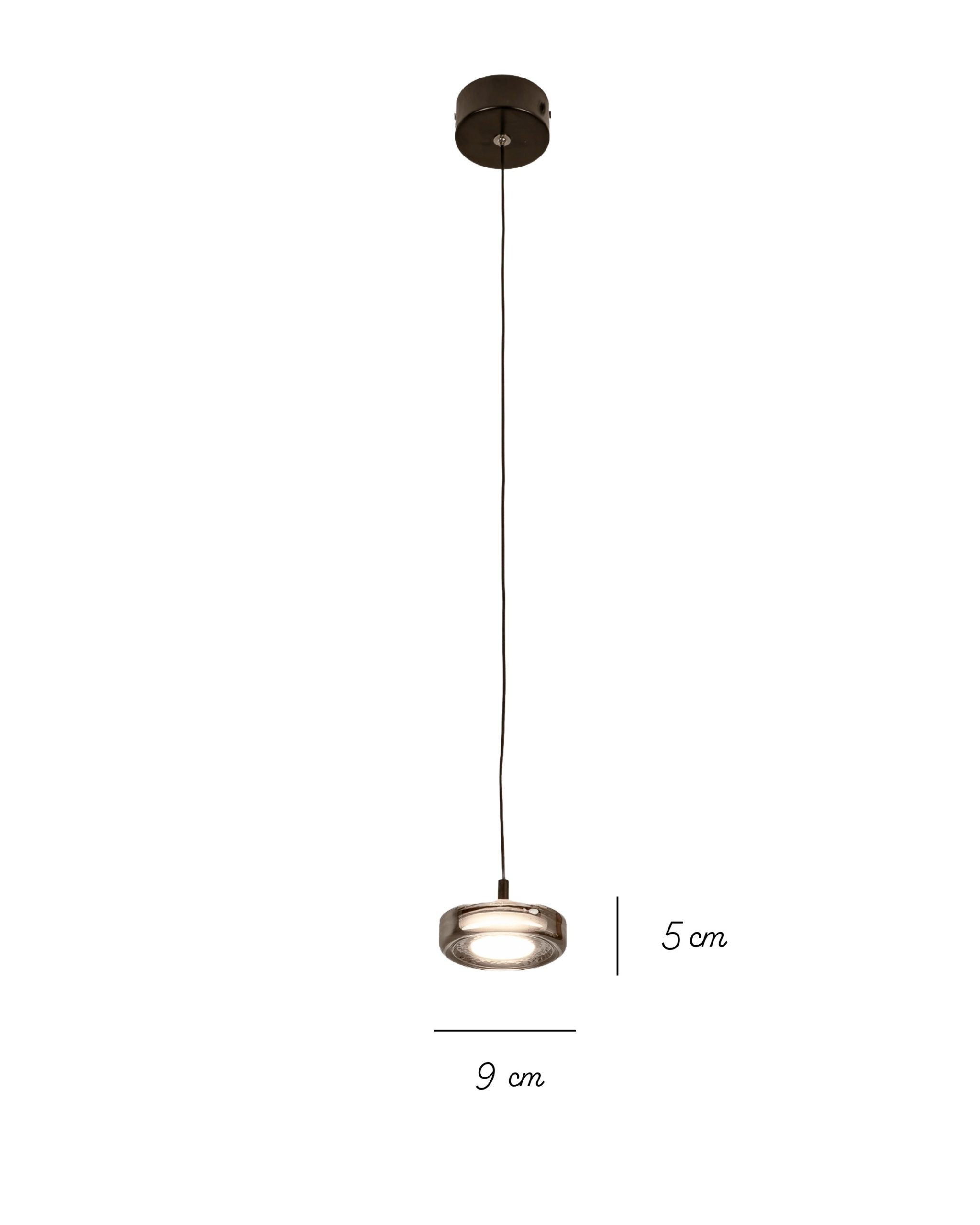 Visilica Pavot, Crna, Ø 9 cm - Image 7
