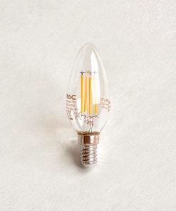LED Filament Sijalica Candle E14 6W - 3000K 600lm