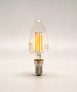 LED Filament Sijalica Candle E14 6W - 3000k 800lm