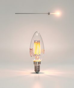 LED Filament Sijalica Candle E14 6W - 3000K Dimabilna