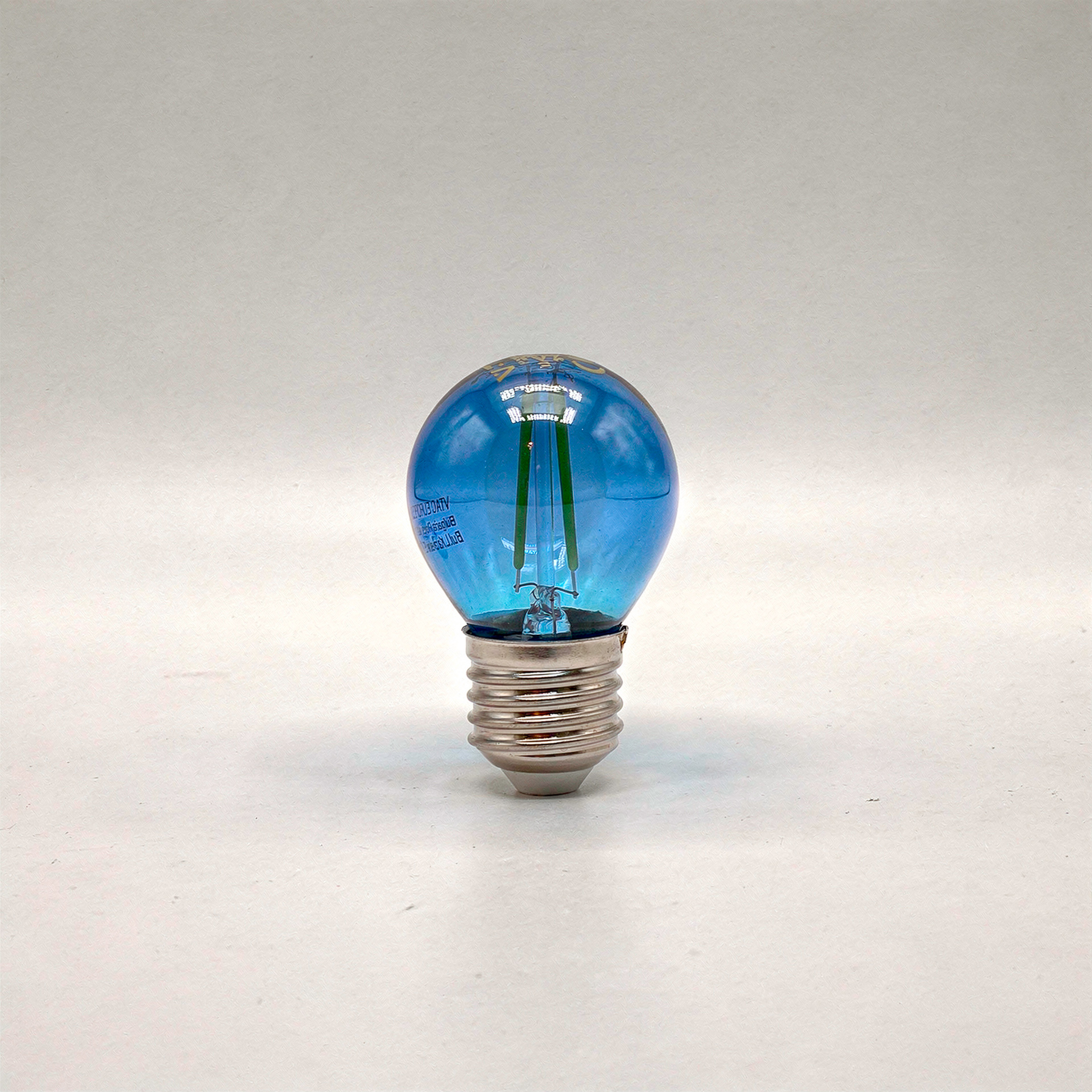 LED Filament Sijalica G45 E27 2W – Plava